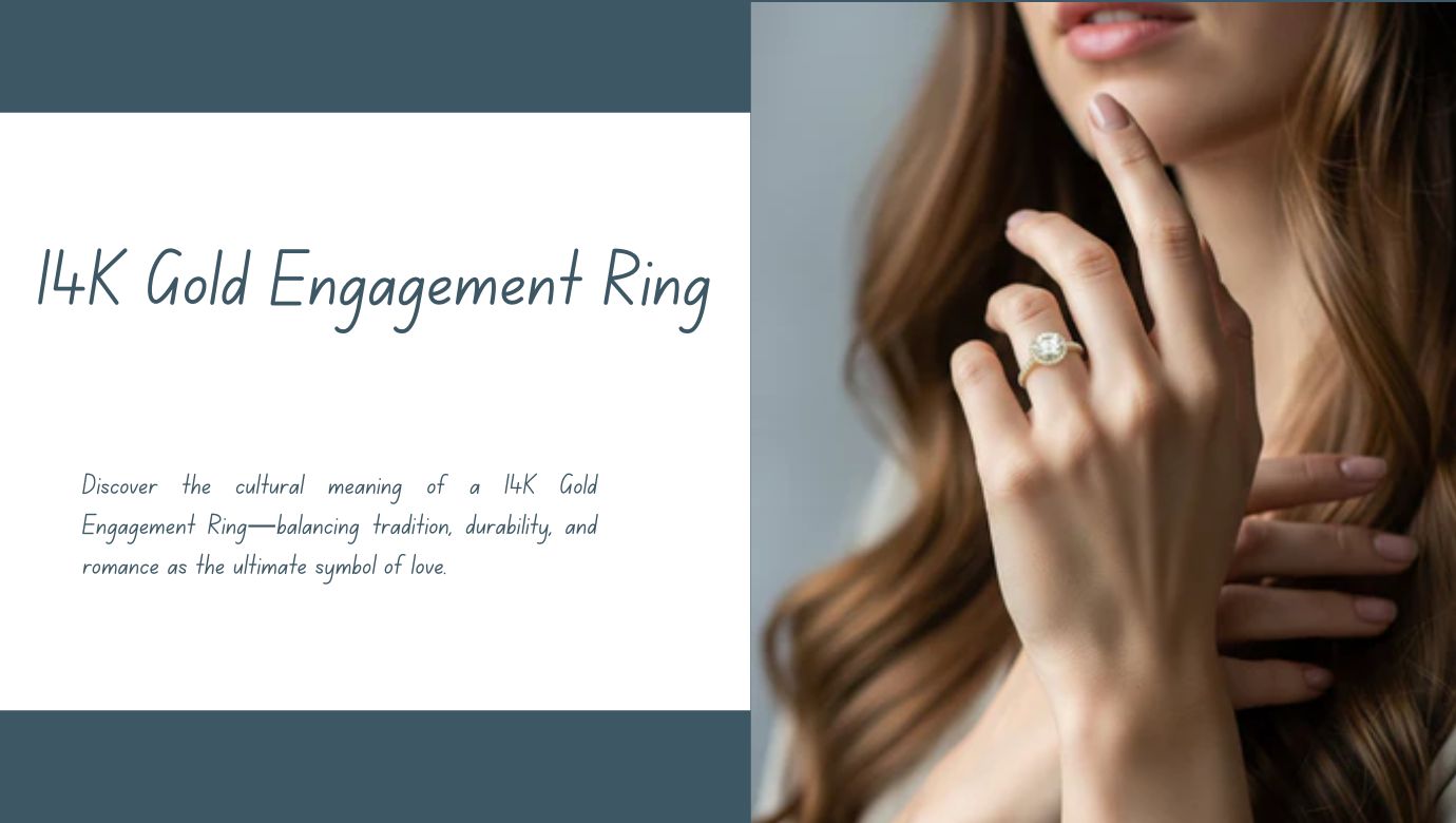 The Cultural Significance of a 14K Gold Engagement Ring: More Than Just Jewelry