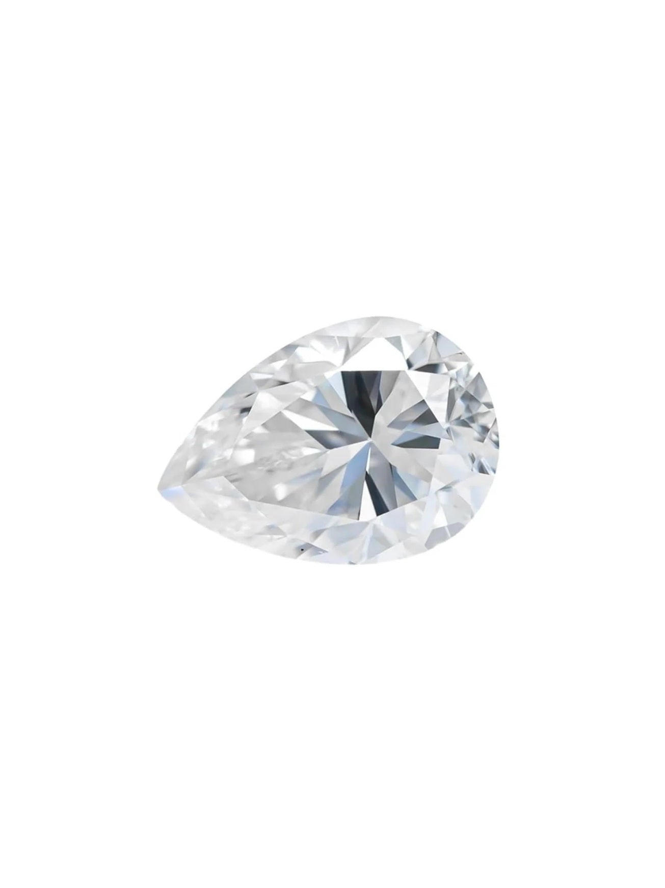 1.0Ct. Pear Cut Moissanite Gemstone