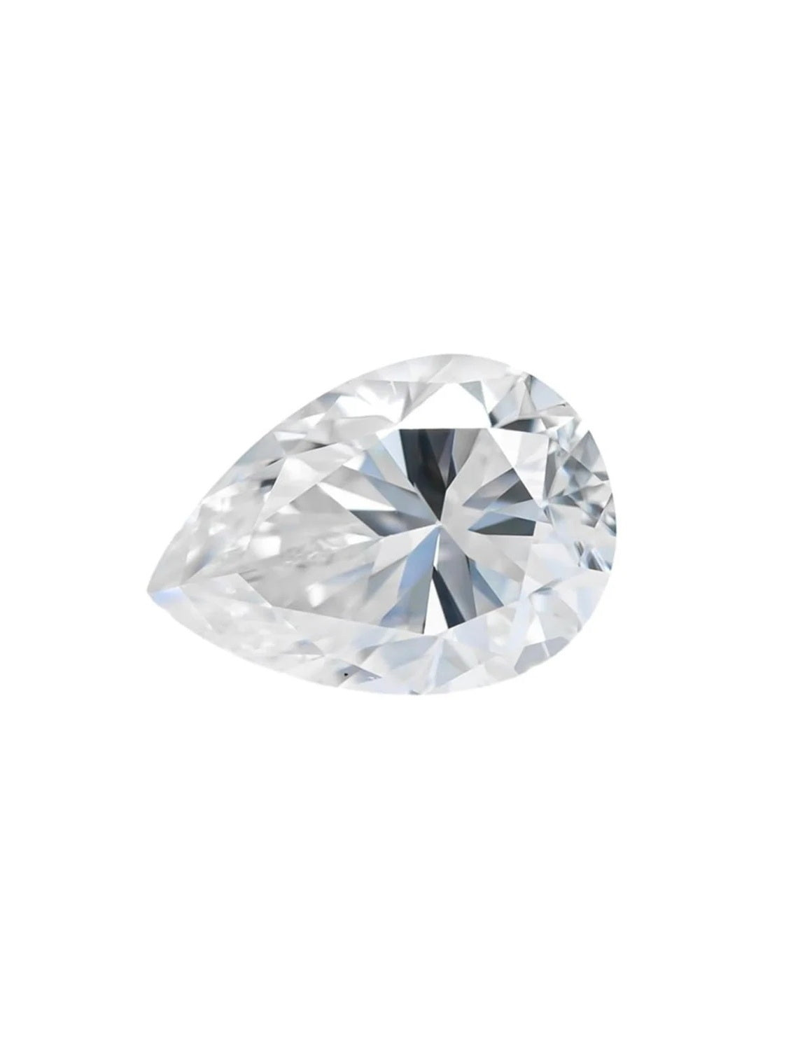 5.5Ct. Pear Cut Moissanite Gemstone