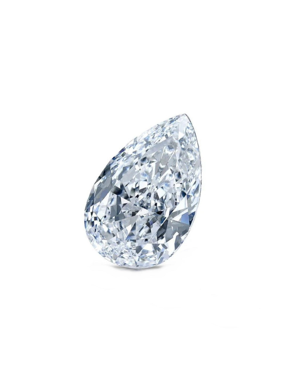 5.5Ct. Pear Cut Moissanite Gemstone
