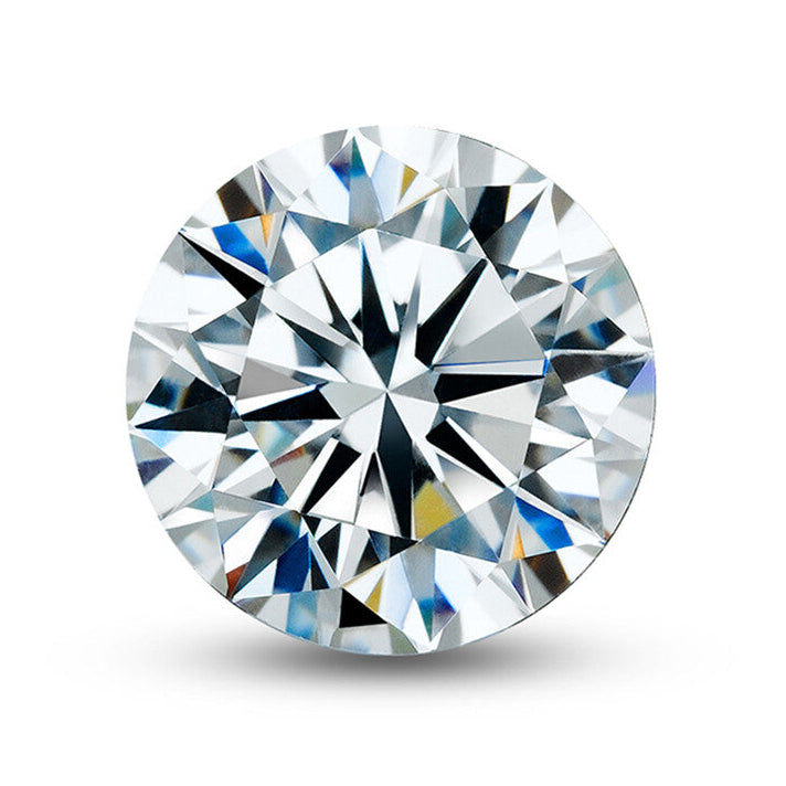 10.0Ct. Brilliant Round Cut Moissanite Gemstone