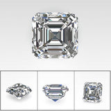 D Color VVS1, Excellent Princess Cut Moissanite Stone Loose Diamond Gemstone with GRA certificate