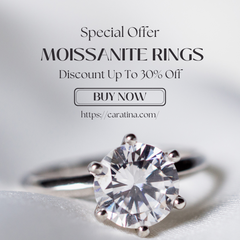 Top 2024 Christmas Gifts: Sparkling Moissanite Rings for the Holidays