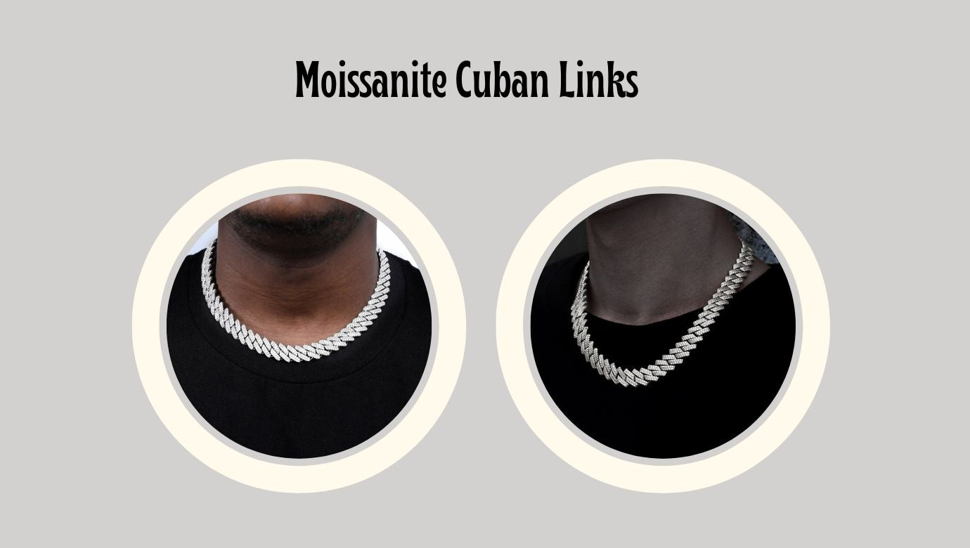 Moissanite Cuban Links: The Ultimate Luxury Jewelry Trend You Can’t Miss in 2025