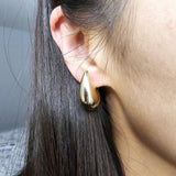 18K Gold Filled Teardrop Earring
