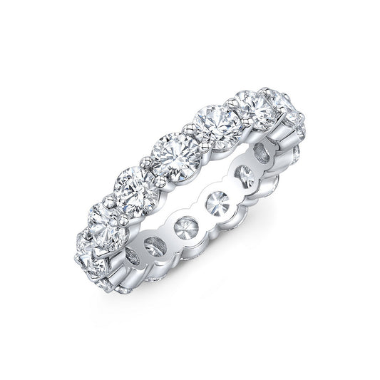 14K Gold 2.2Ctw. Moissanite Eternity Wedding Band