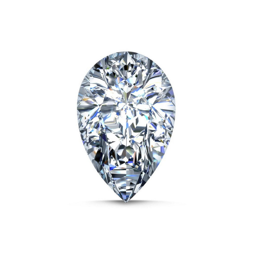 4.0Ct. Pear Cut Moissanite Gemstone