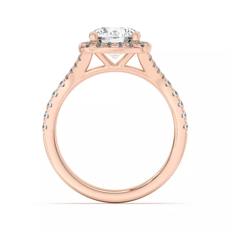 Timeless Halo Round Engagement Ring