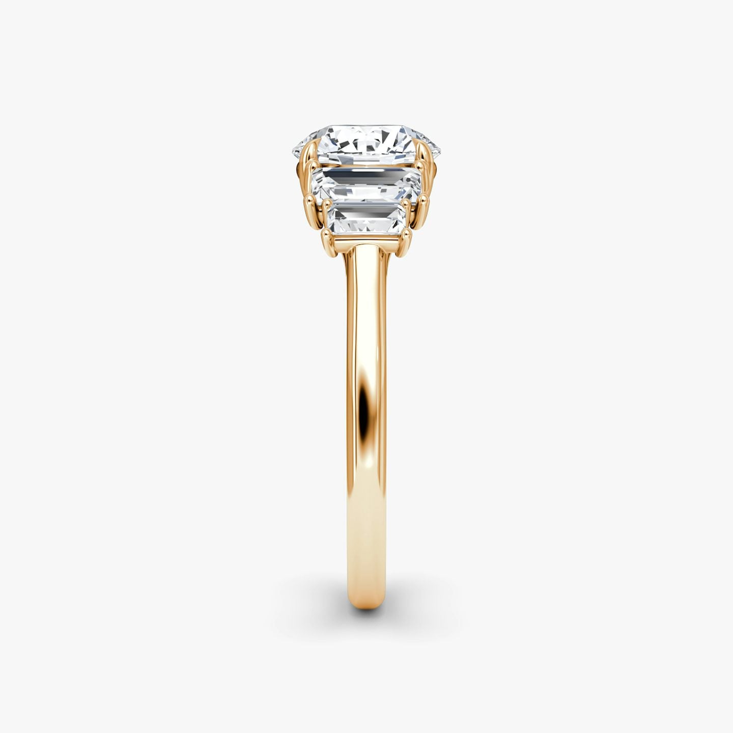 The Five Stone Heirloom Round Brilliant Engagement Ring