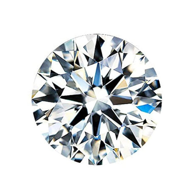 10.0Ct. Brilliant Round Cut Moissanite Gemstone