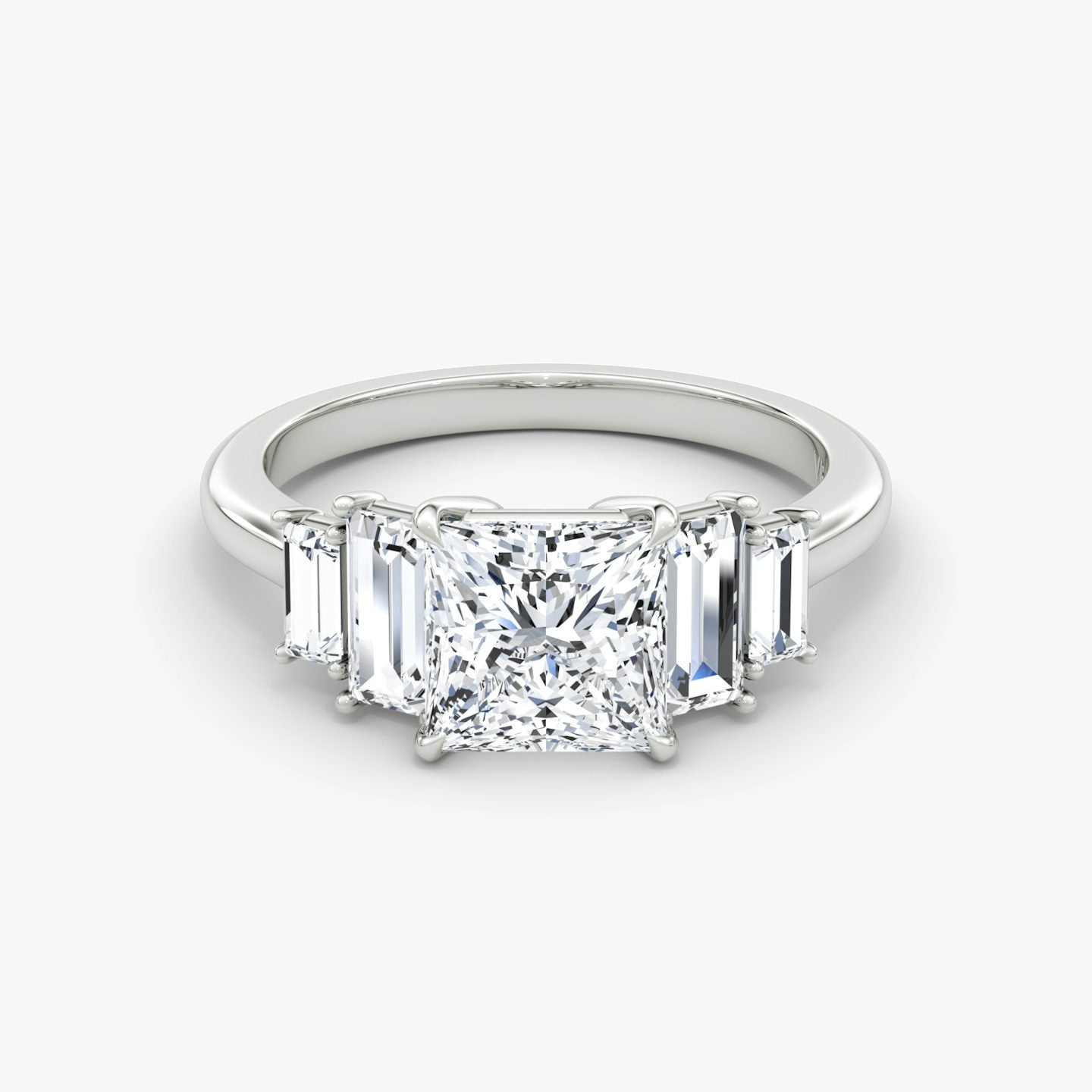 The Five Stone Heirloom Princess Engagement Ring