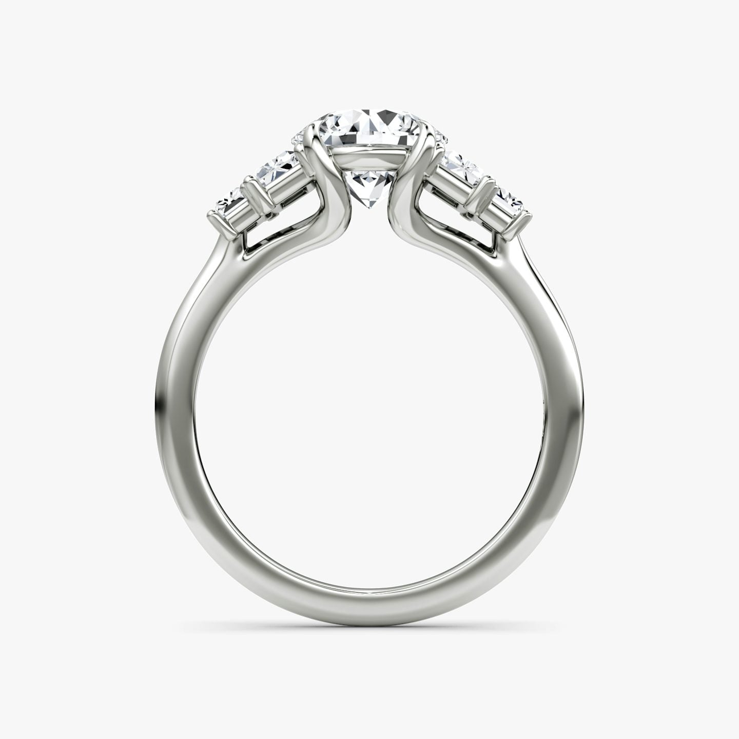 The Five Stone Heirloom Round Brilliant Engagement Ring