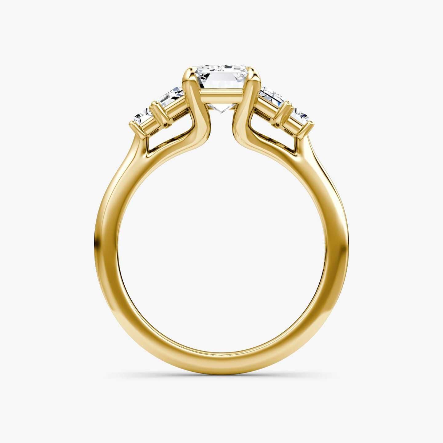 The Five Stone Heirloom Emerald Engagement Ring