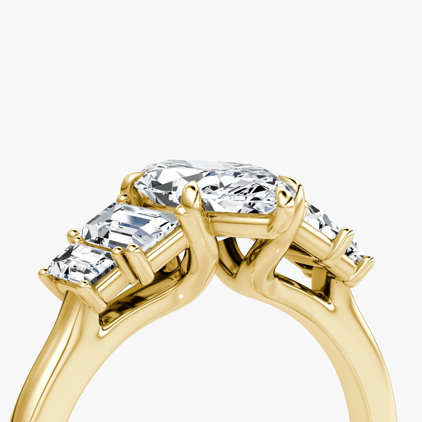 The Five Stone Heirloom Marquise Engagement Ring