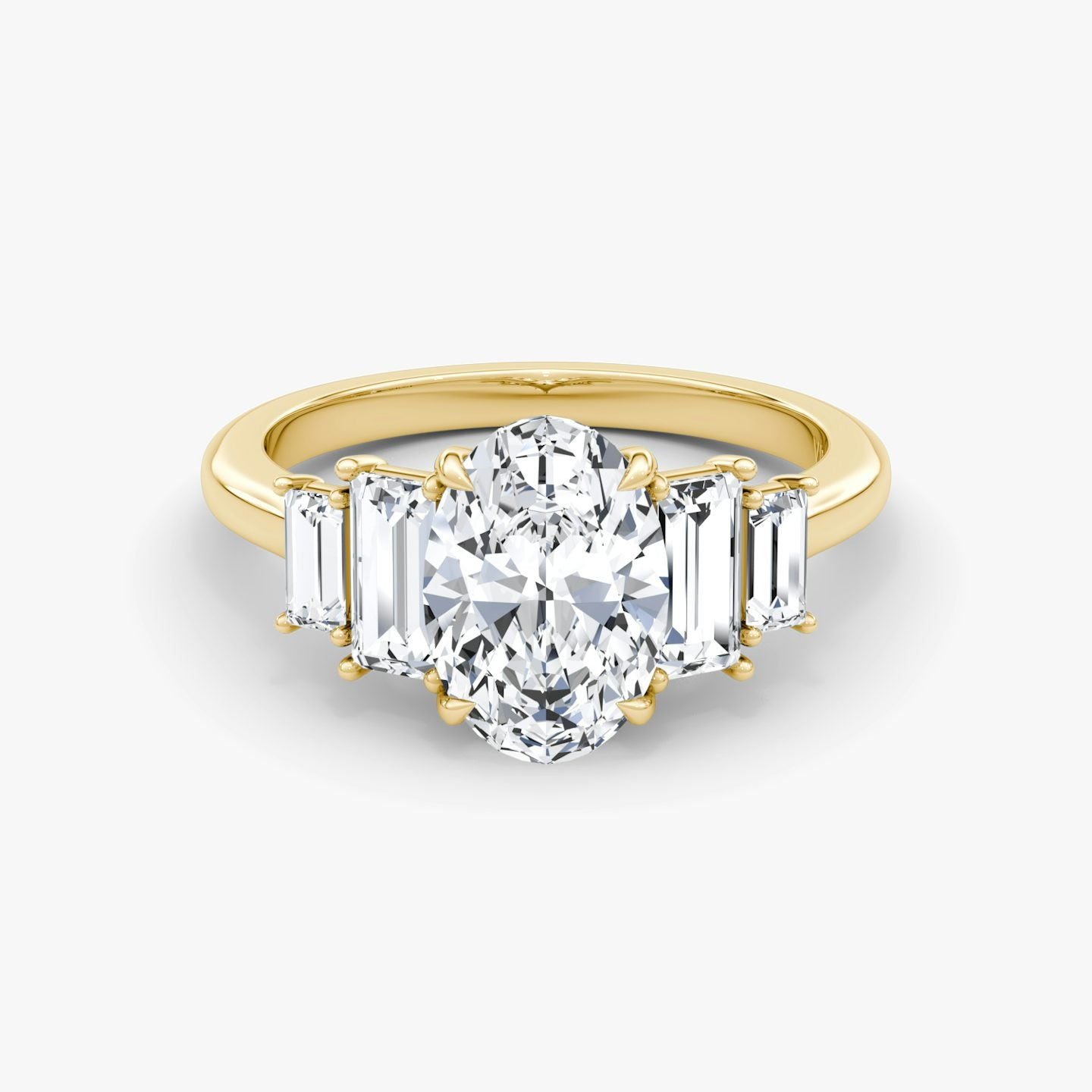 The Five Stone Heirloom Oval Engagement Ring