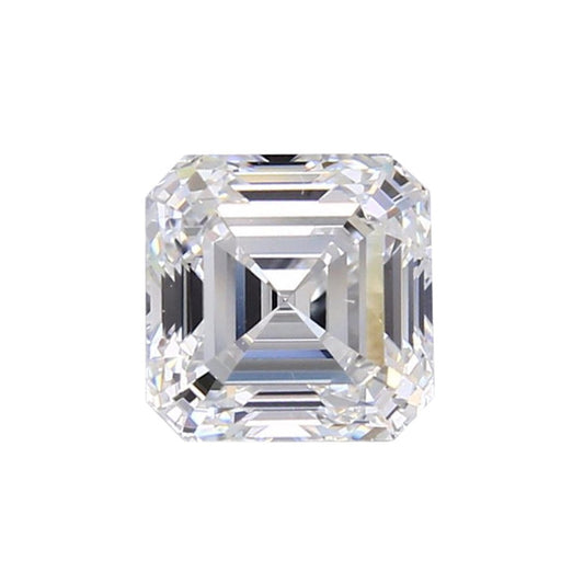 1.0Ct. Asscher Cut Moissanite Gemstone