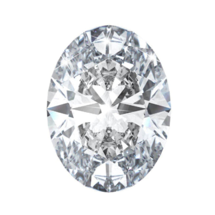 3.0Ct. Oval Cut Moissanite Gemstone