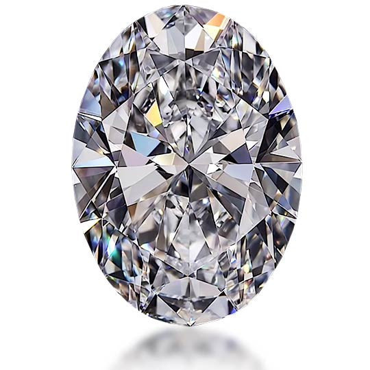 20.0Ct. Oval Cut Moissanite Gemstone