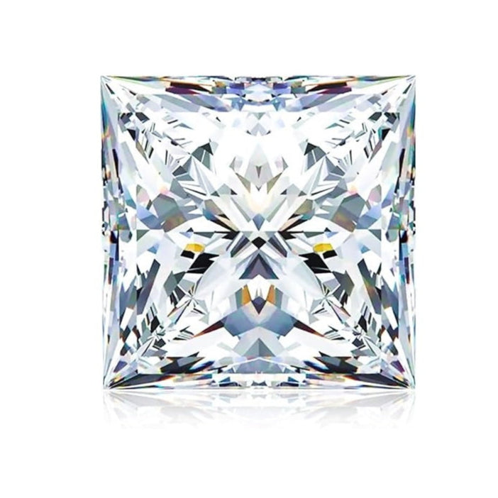 6.0 Ct. Princess Cut Moissanite Gemstone