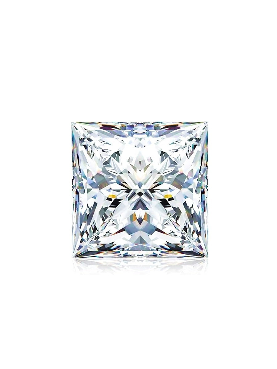 6.0 Ct. Princess Cut Moissanite Gemstone