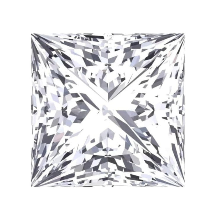 4.0Ct. Princess Cut Moissanite Gemstone