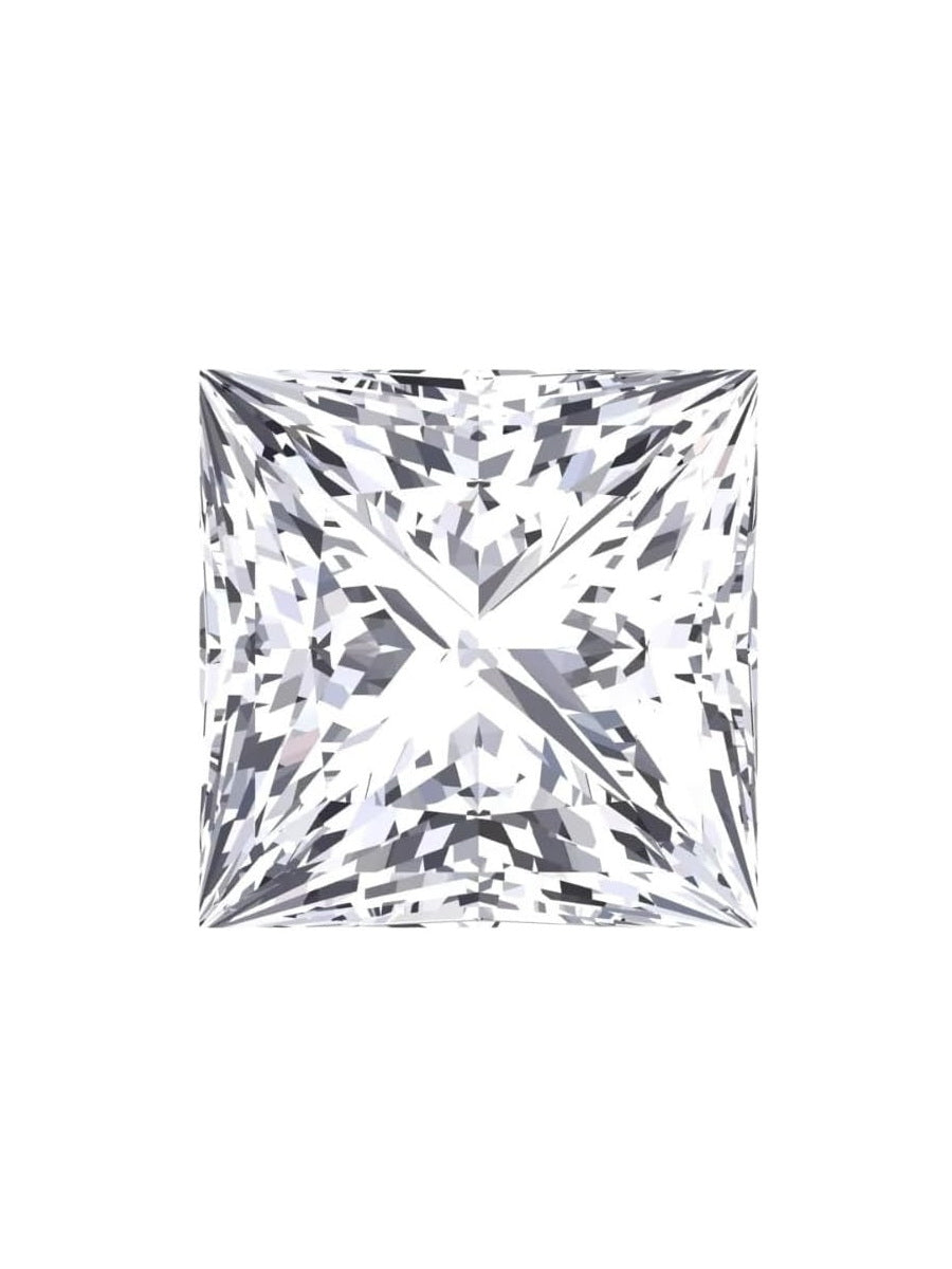 4.0Ct. Princess Cut Moissanite Gemstone