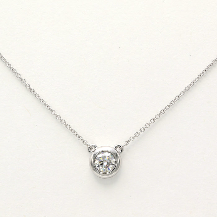 Tiffany Solitaire Diamond Pendant in Platinum | Tiffany & Co.