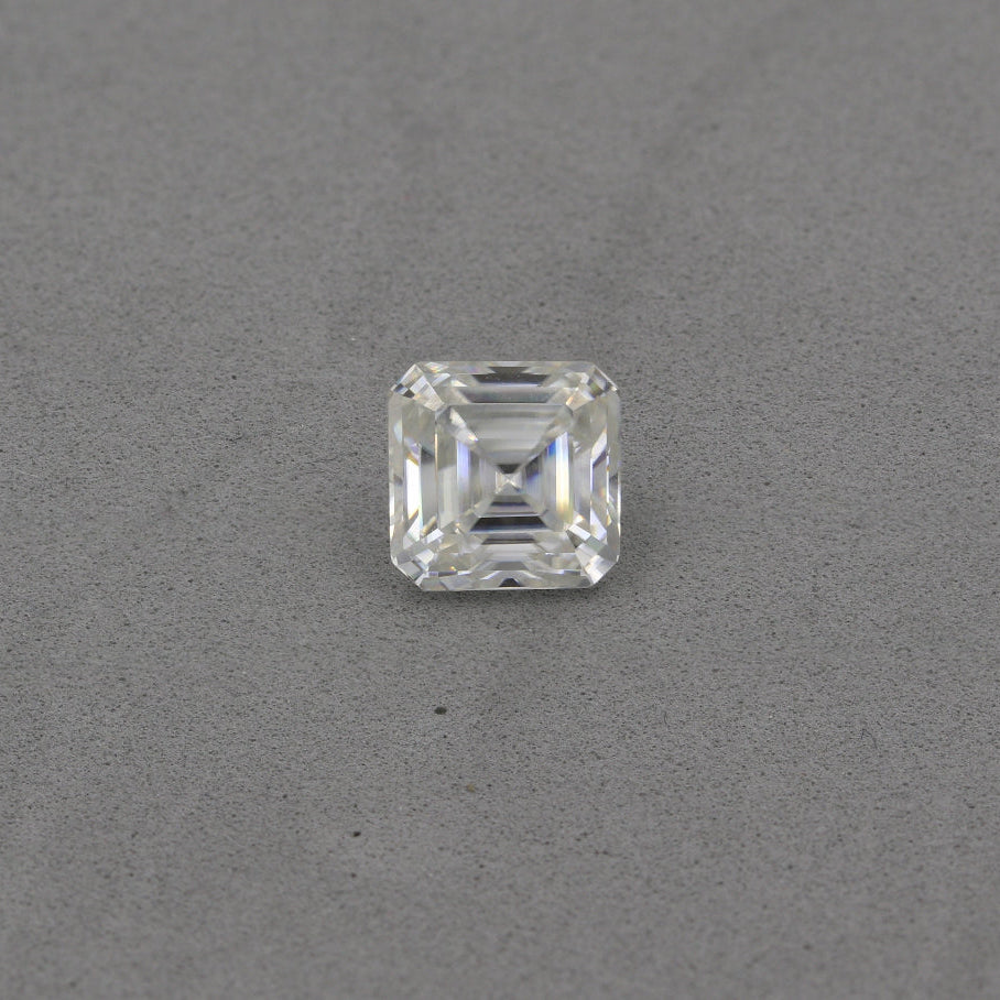 1.0Ct. Asscher Cut Moissanite Gemstone