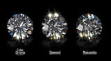 D Color VVS1, Excellent Cut Small Size Moissanite Stone Loose Diamond Gemstone