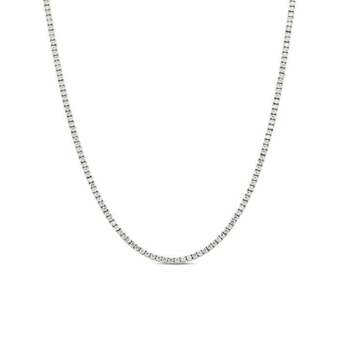 Iced Out Moissanite Diamond Tennis Chain Necklace For Men 14k Yellow Gold  Hip Hop Chain at Rs 695200/piece in Surat