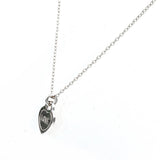 Sterling Silver 16+2 inches Heart Shape Love Pendant Projection Necklace