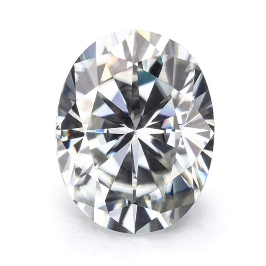 5.5Ct. Oval Cut Moissanite Gemstone